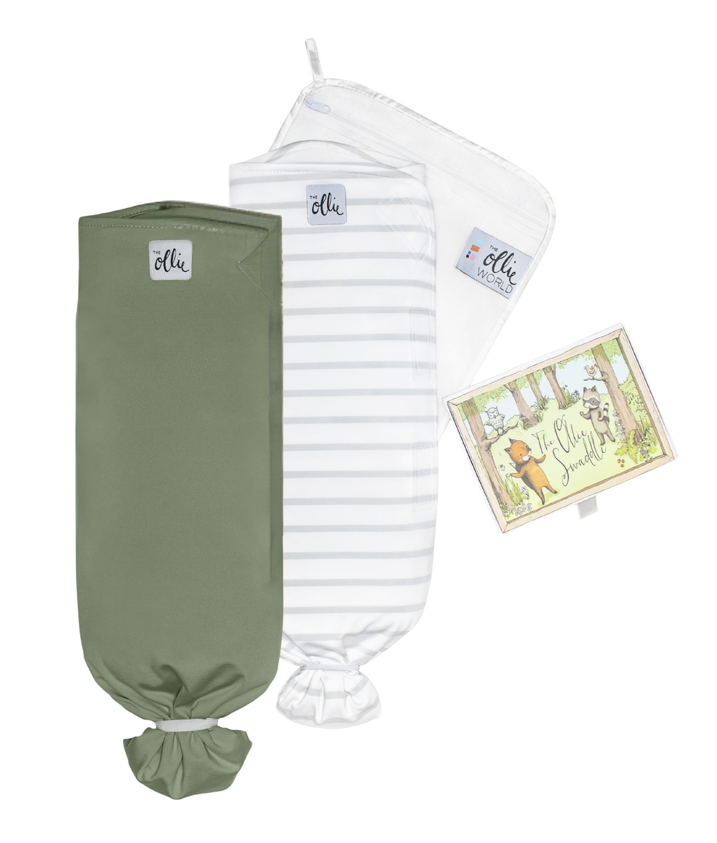 The Ollie® Swaddle Bundle (2Pack) Best Baby Swaddle for Sleep